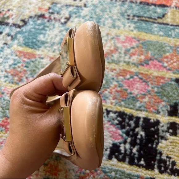 Cole Haan Women’s Tali Bow Ballet Flat / Tan 10B - Picture 4 of 5